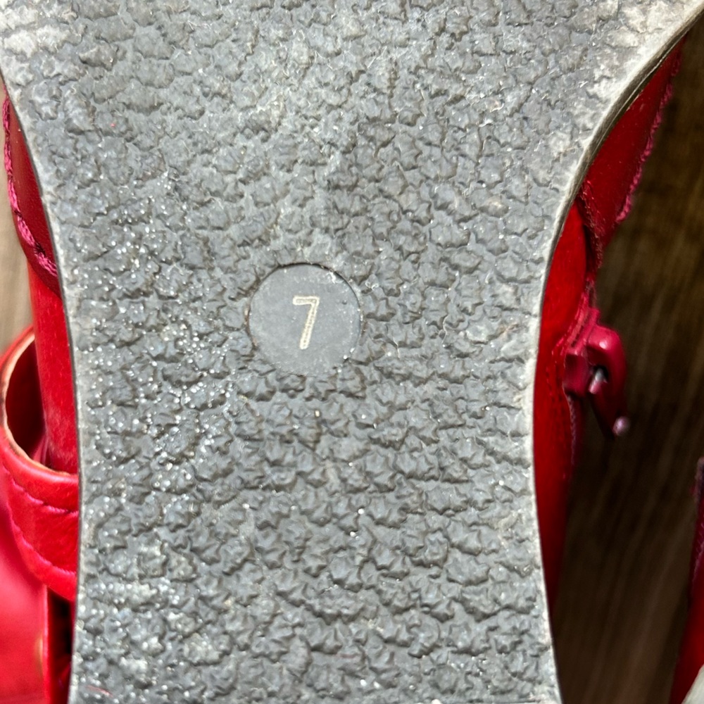 Miz Mooz Red Heeled Boots - Picture 10 of 12